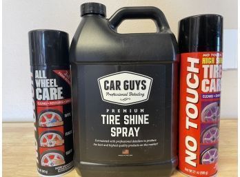 Lot Of Tire & Wheel Cleaners
