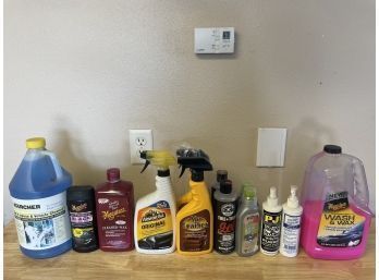 Lot Of Exterior & Interior Auto Cleaning/restoration Products