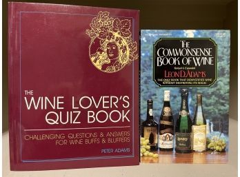 2 Books On Wine