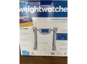 Weight Watcher's Digital Glass Scale