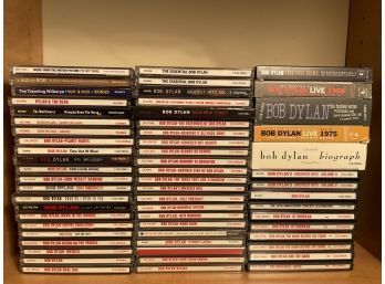 Large Lot Of Bob Dylan CD's