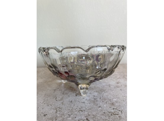 Vintage Indiana Glass Fruit Bowl