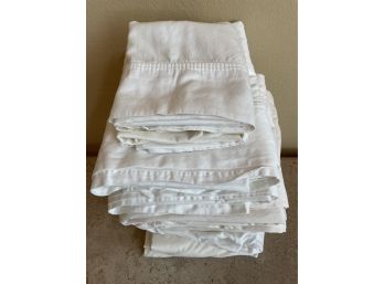 Lot Of Twin Size Ivory Sheets