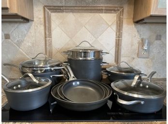 Large Set Of Calphalon Cookware