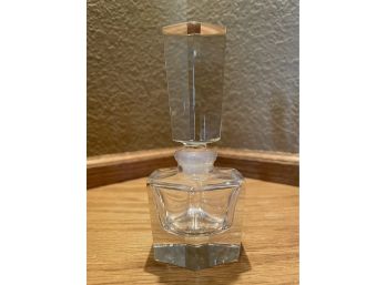 Vintage Crystal Perfume Bottle