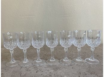 Set Of Crystal Liqueur Glasses