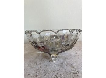 Vintage Indiana Glass Fruit Bowl