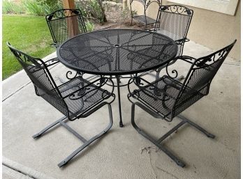 Patio Table & Chairs By OW Lee