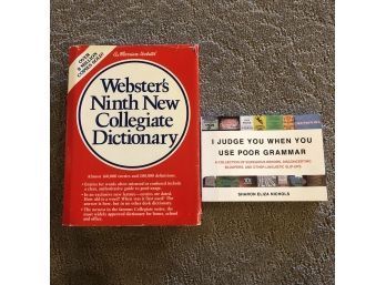 Websters Dictionary & Grammar Booklet