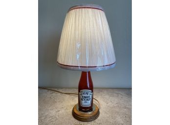 Vintage Heinz 57 Ketchup Bottle Table Lamp