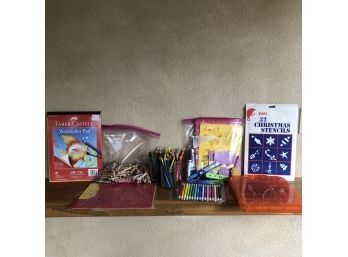 Lot Of Children's Drawing & Craft Supplies