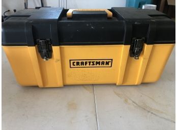 Craftsman Tool Box With Tools, Work Light & Stud Finder