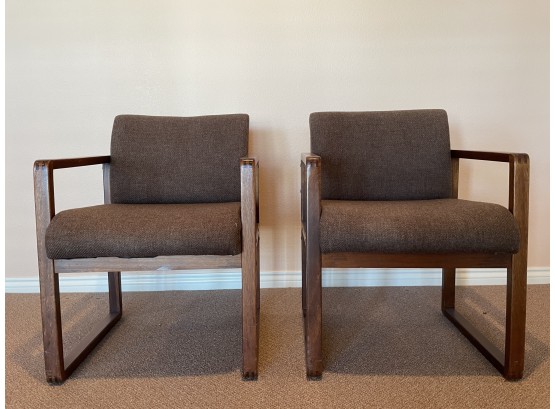 Pair Vintage Office Chairs