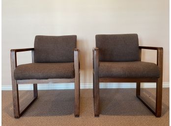 Pair Vintage Office Chairs