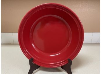 Red Chantal Pie Plate