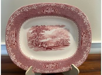 Antique/vintage Staffordshire Platter