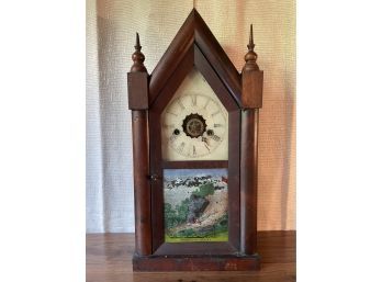 Antique New Haven Octagon Clock