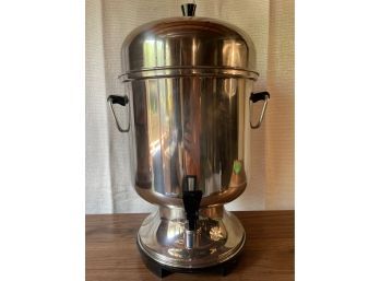 Vintage Farberware Stainless Steel Coffee Urn