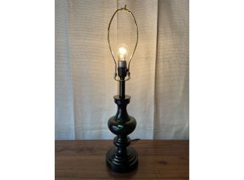 Black Table Lamp (No Shade)