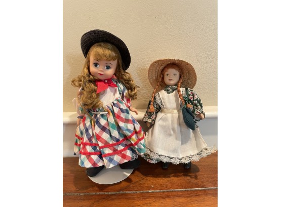 Madame Alexander Gigi & Anne Of Green Gables Dolls