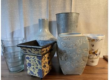 Lot Of Vases