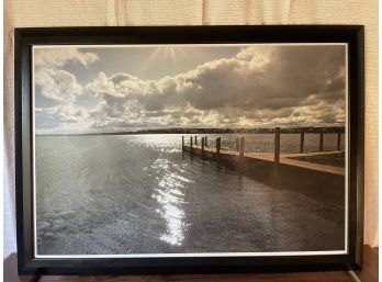 Framed Print Of Pier