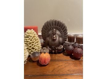 Lot Of Fall Candles