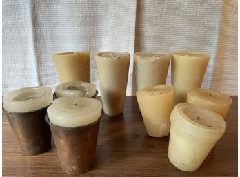Lot Of Votive Candles & Holders