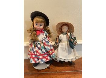 Madame Alexander Gigi & Anne Of Green Gables Dolls