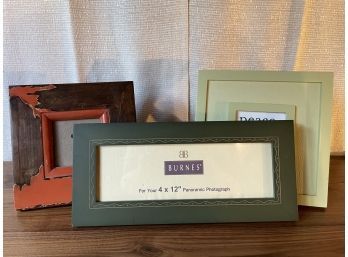 Lot Of Table Top Picture Frames
