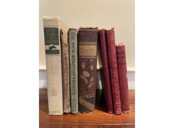 Lot Of Antique/vintage Books