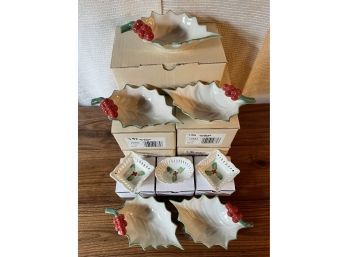 Lot Of Holiday Ceramic Dishes