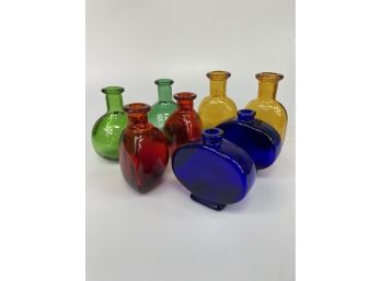 Lot Of Colorful Bottles