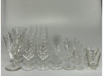 Lot Of Vintage Glassware
