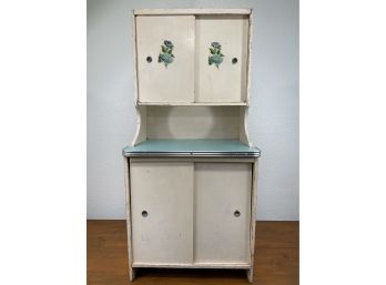 Vintage Child's Kitchen Cabinet