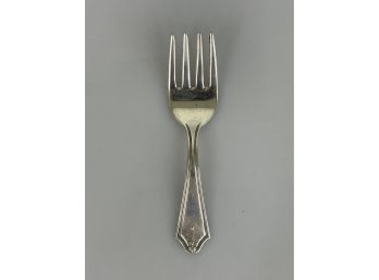 Antique Silver Baby Spoon