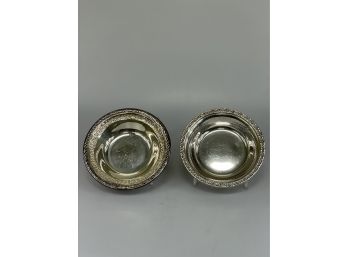 Vintage Silverplate Candy/nut Dishes