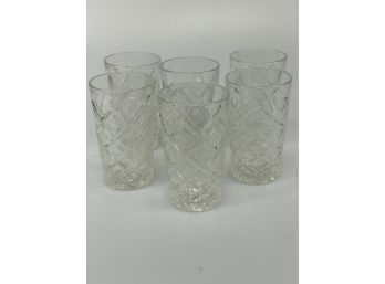 Set Of Vintage Juice Glasses