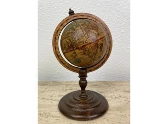Small Vintage Antique Globe Replica