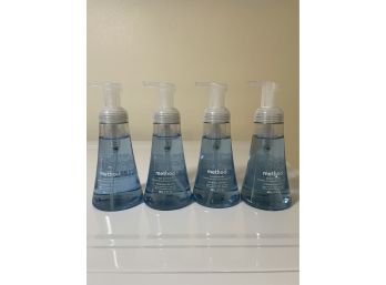 Lot Of 4 Method Hand Wash In Pump Bottles