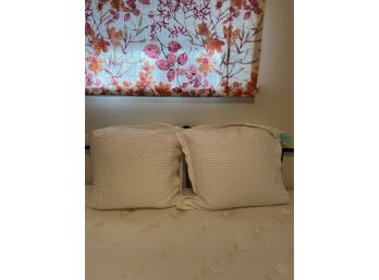 Pair Of European Size Pillows