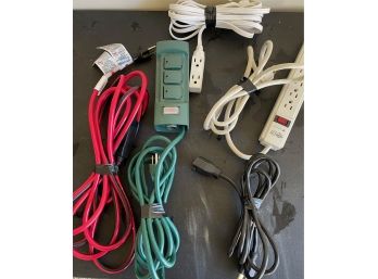 *Lot Of 5* Assorted Extensions Cords (All Grounded)