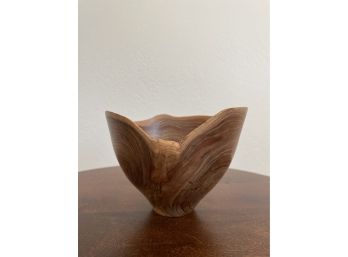 Artisan Yew Wood Bowl