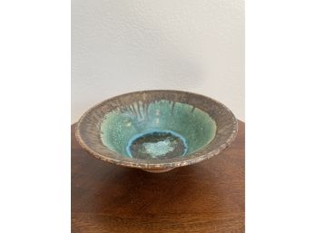 Handcrafted Art Pottery Bowl