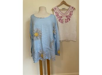 Lot Of 2 Woman's Tops