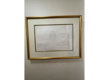 Framed Limited Edition Embossed Print