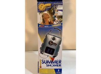 'Summer Showers' Outdoor Camping Shower (solar Powered)