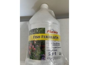 (brand New) 'new Alaska' Fish Fertilizer - 1 Gallon (Organic)