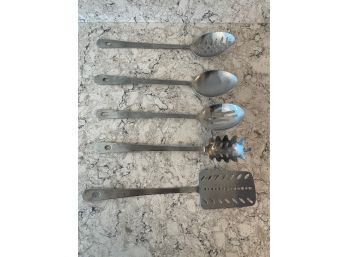 Lot Of Stainless Steel Kitchen Tools