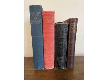 Lot Of 4 Older Reference Books
